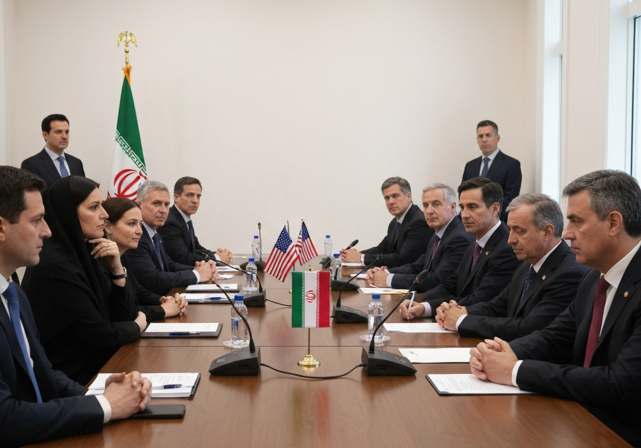 USA og Iran innleder fredssamtaler i Islamabad