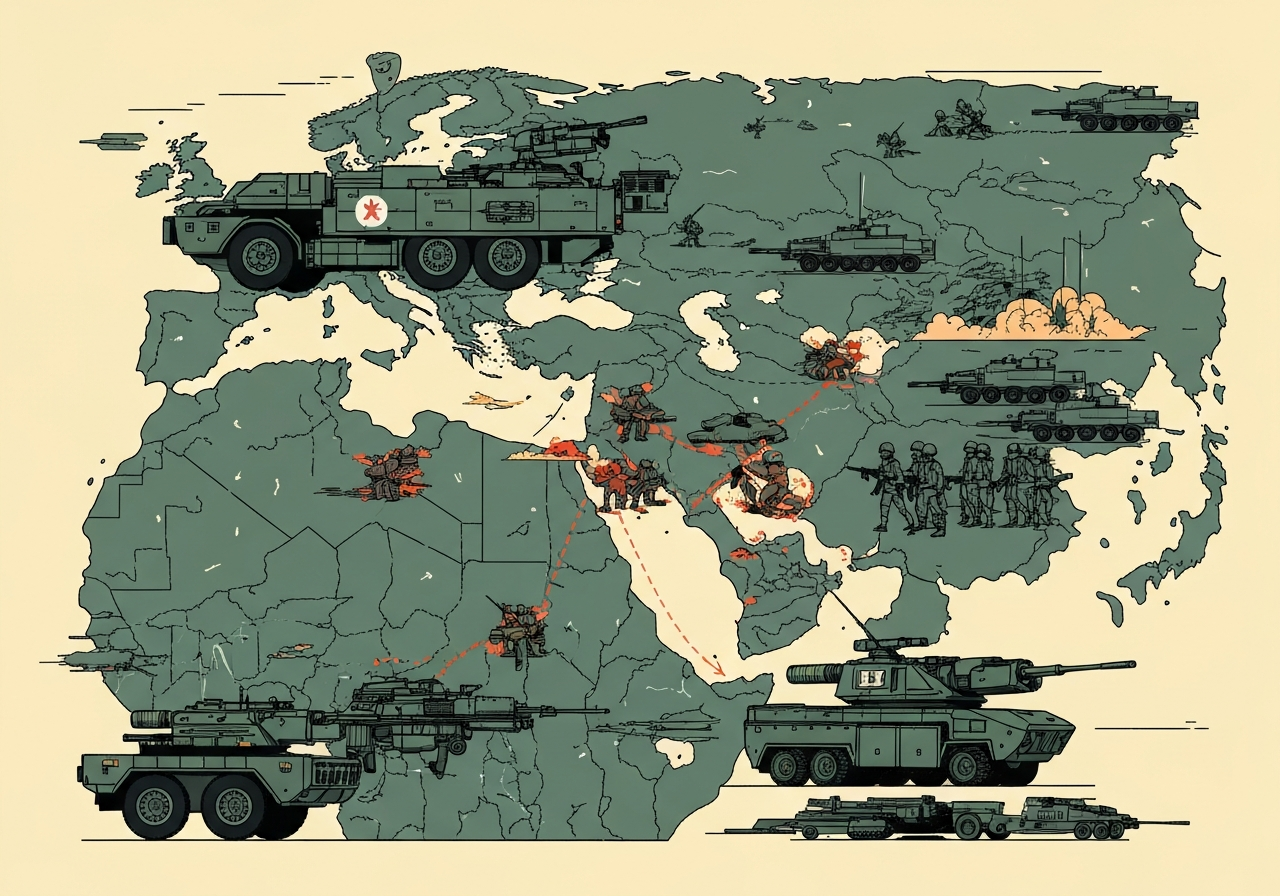 Trump planlegger betydelig militær opptrapping i Midtøsten