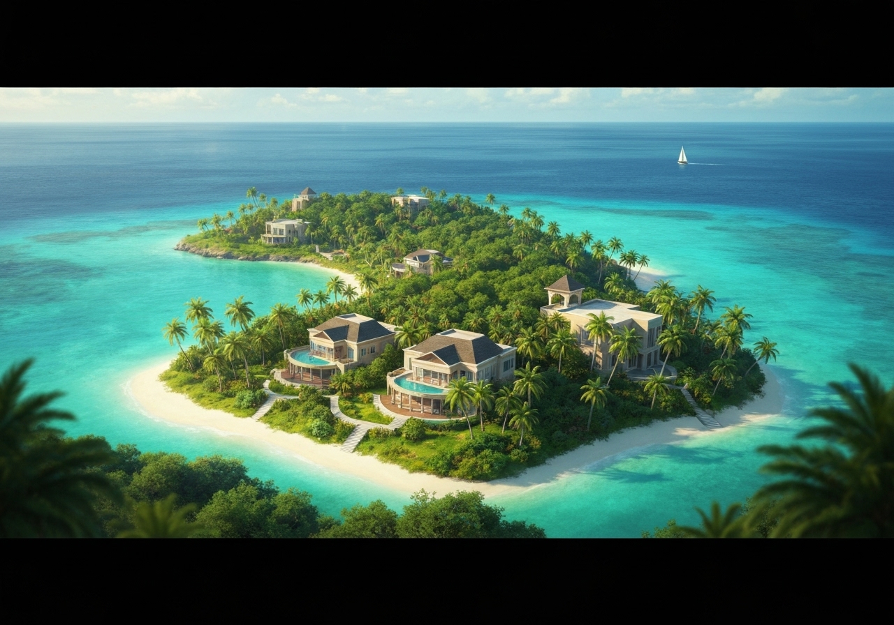 Nye bilder gir innblikk i Jeffrey Epsteins private øy