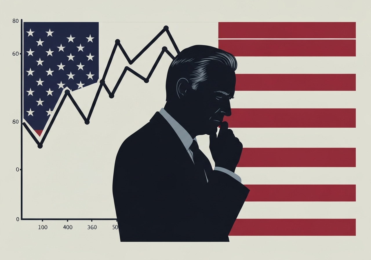 Trump oppslutning faller til 37%