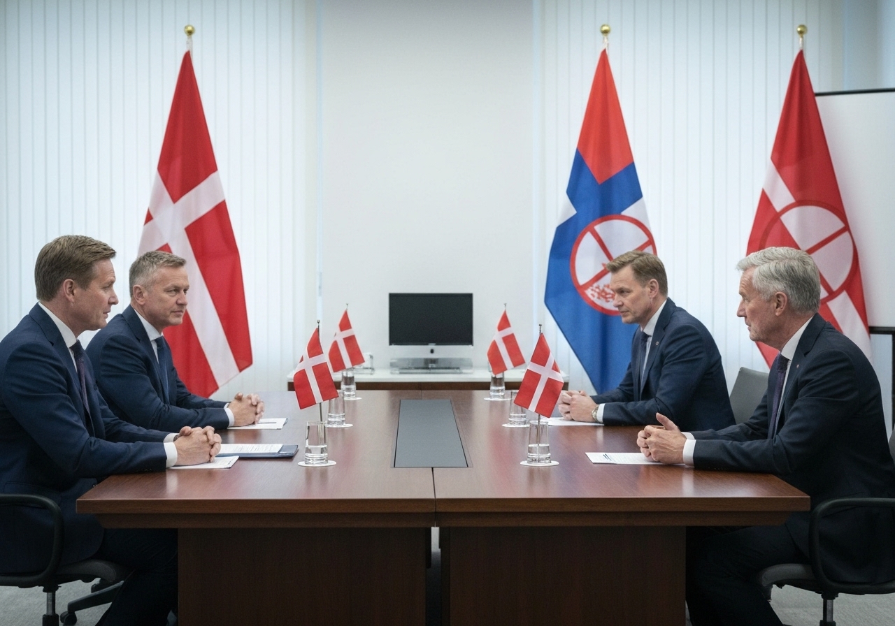 Danmarks statsminister besøker Grønland for å styrke båndene