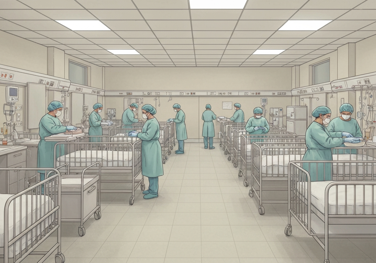 Russiske leger arrestert etter dødsfall av ni nyfødte på fødeavdeling