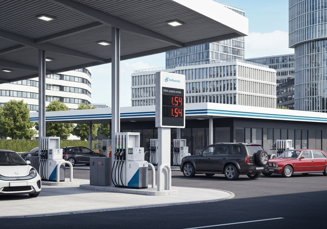 Bensinavgiften reduseres med 4,41 kroner per liter fra 1. april