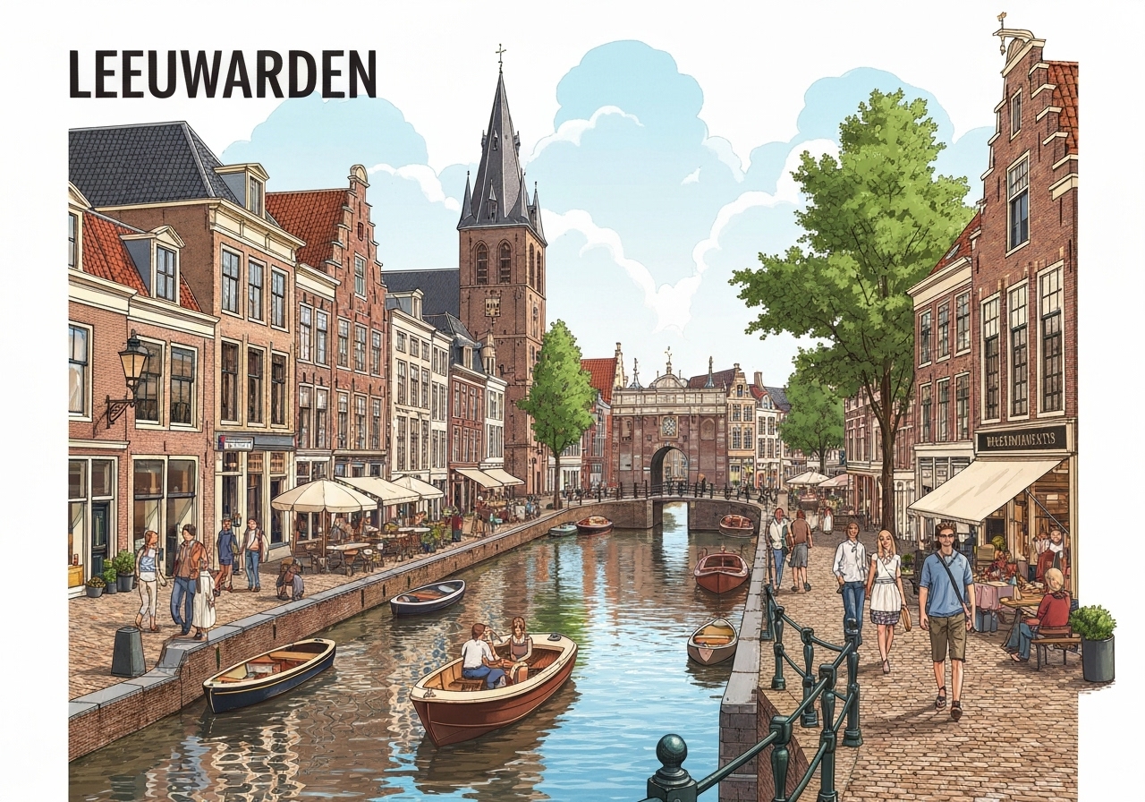 Oppdag Leeuwarden: En perle i Friesland