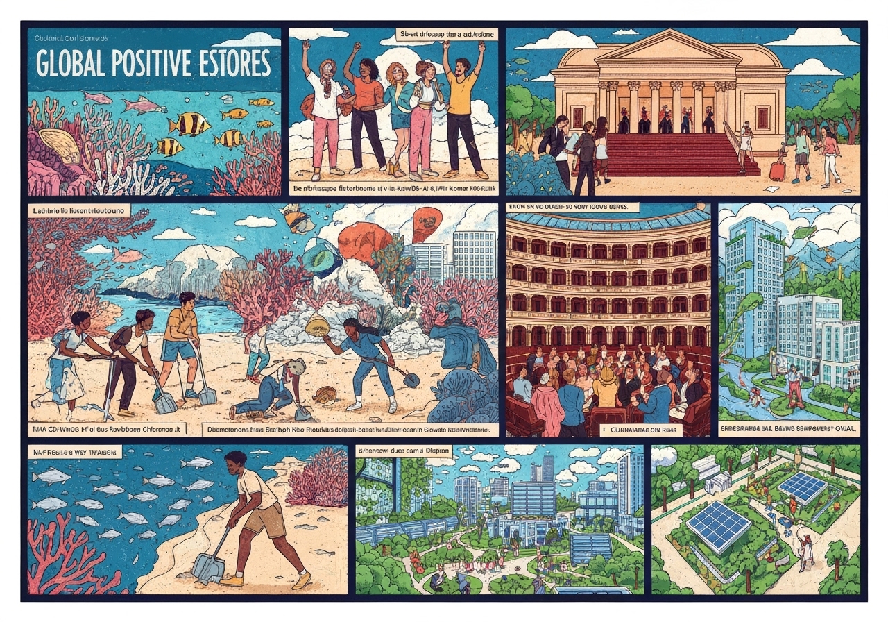 Gode nyheter fra verden de siste dagene