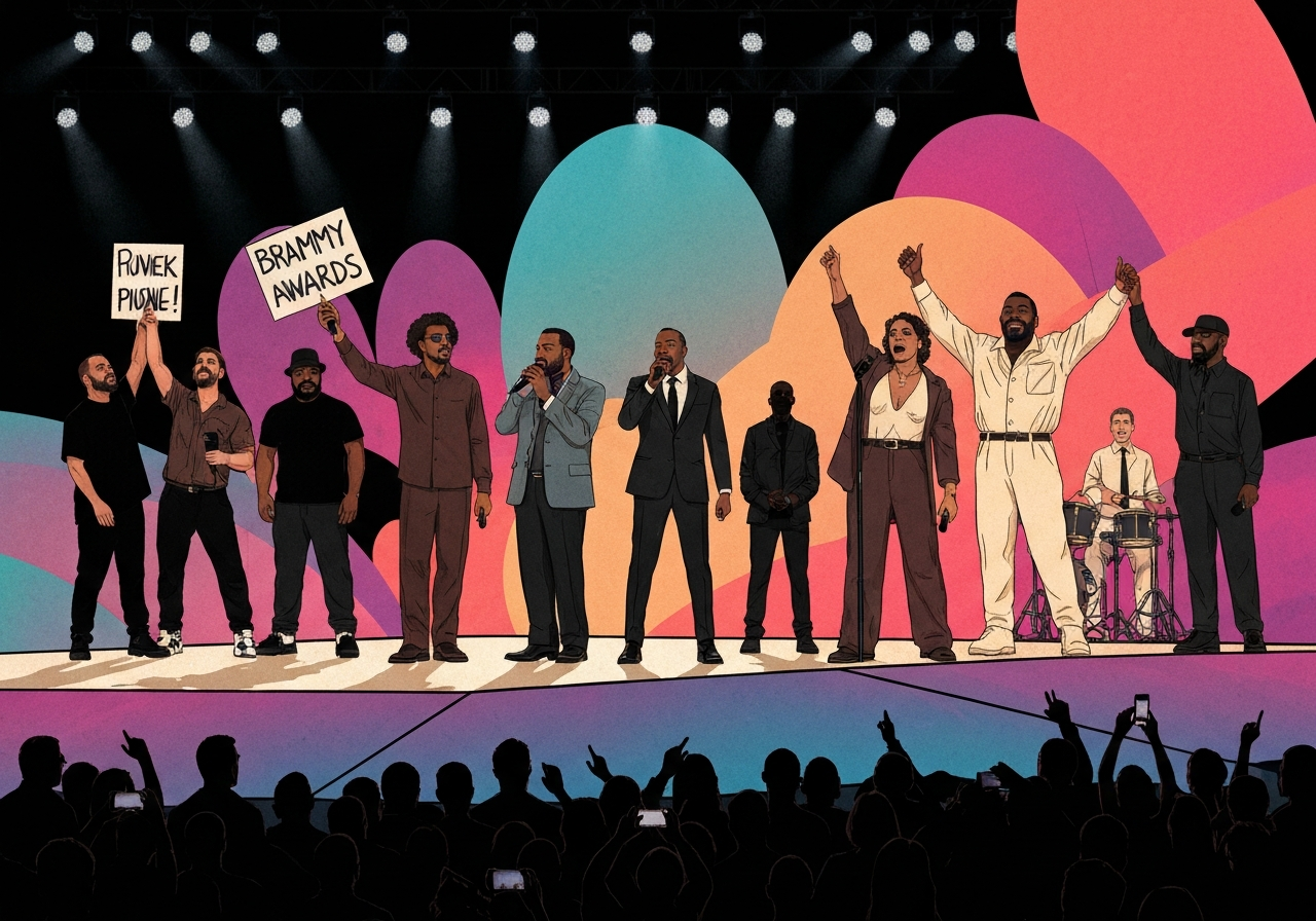 Bad Bunny med kraftig budskap mot ICE under Grammy-utdelingen