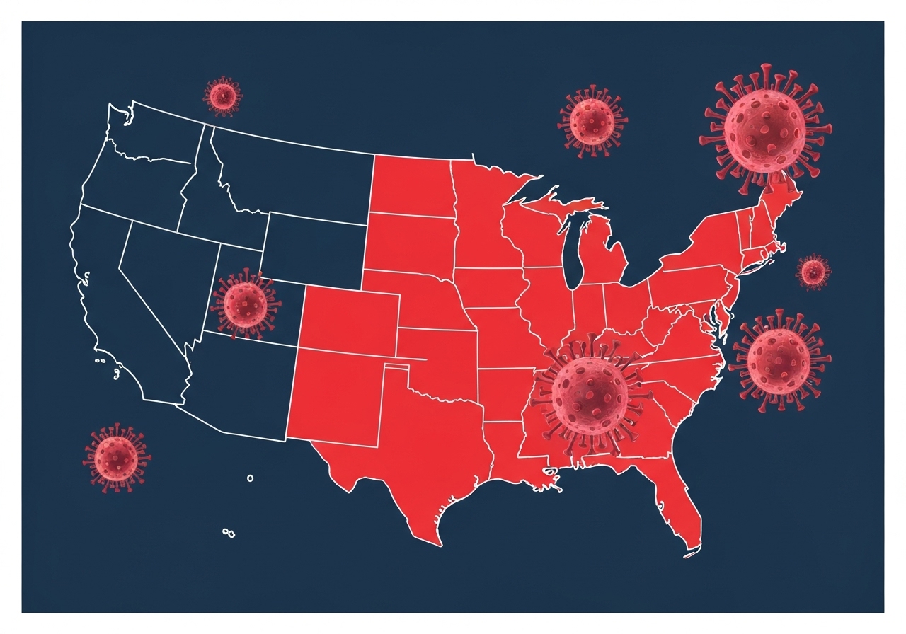 Meslingutbrudd i USA: Over 100 tilfeller rapportert i Utah og Arizona