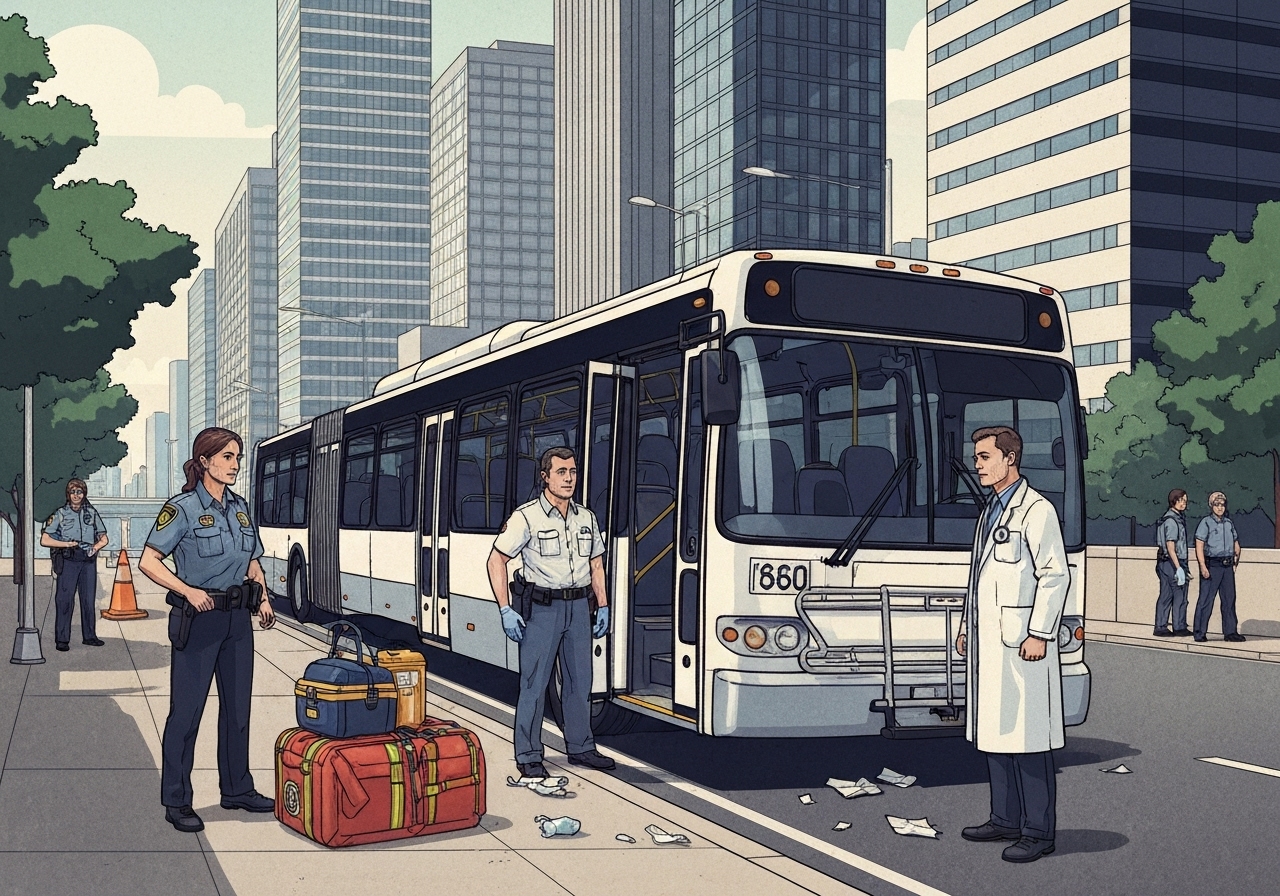 Identifisering av omkomne etter bussulykken i Stockholm forsinkes