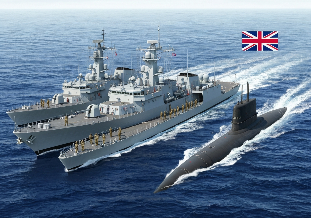 Norge og Storbritannia styrker forsvarssamarbeidet