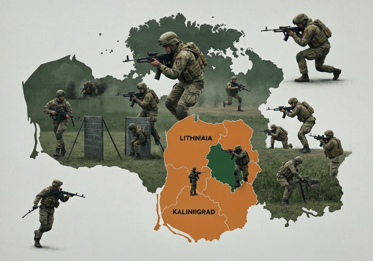 Litauen forbereder seg på mulige angrep