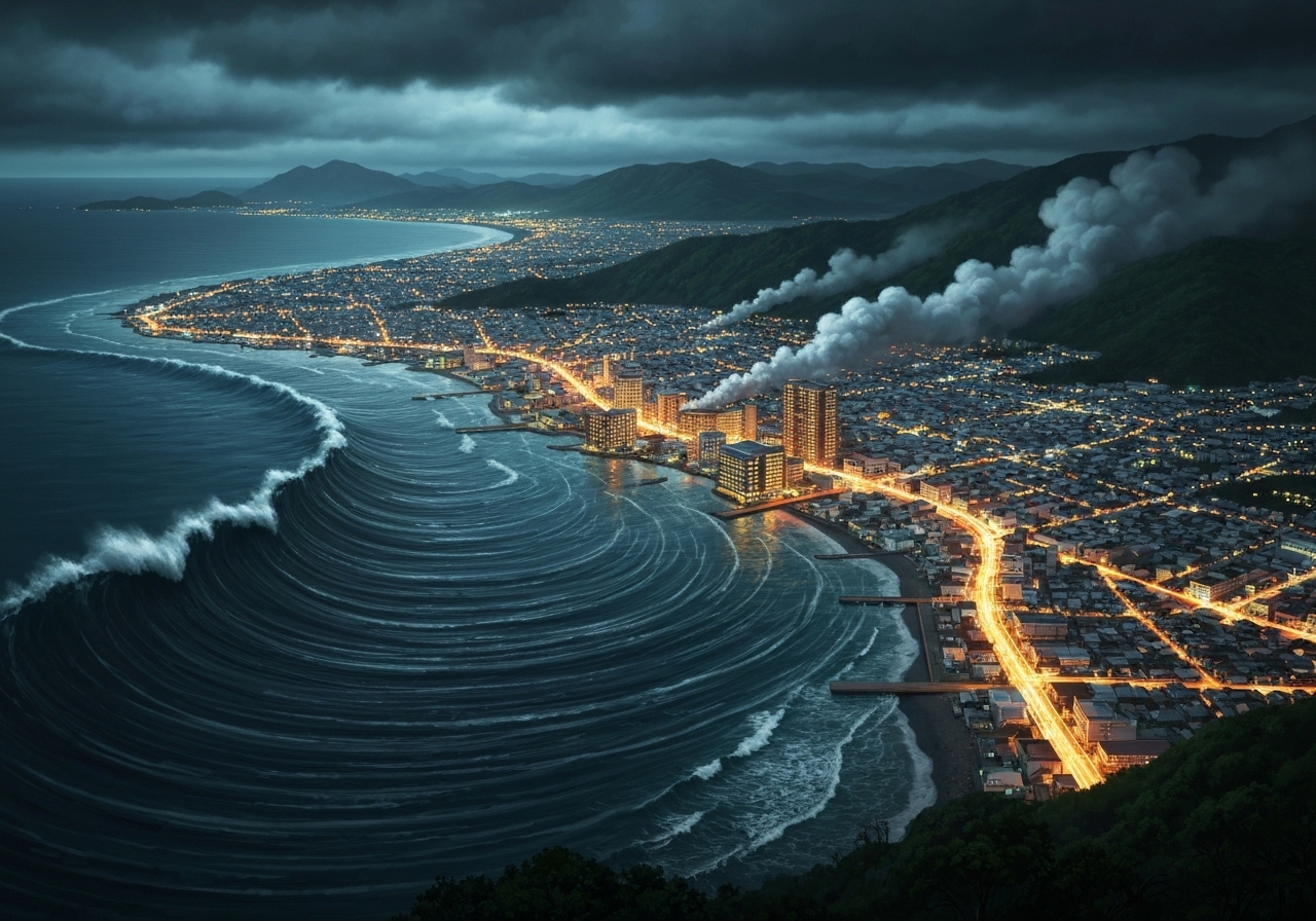 Kraftig jordskjelv rammer Nord-Japan