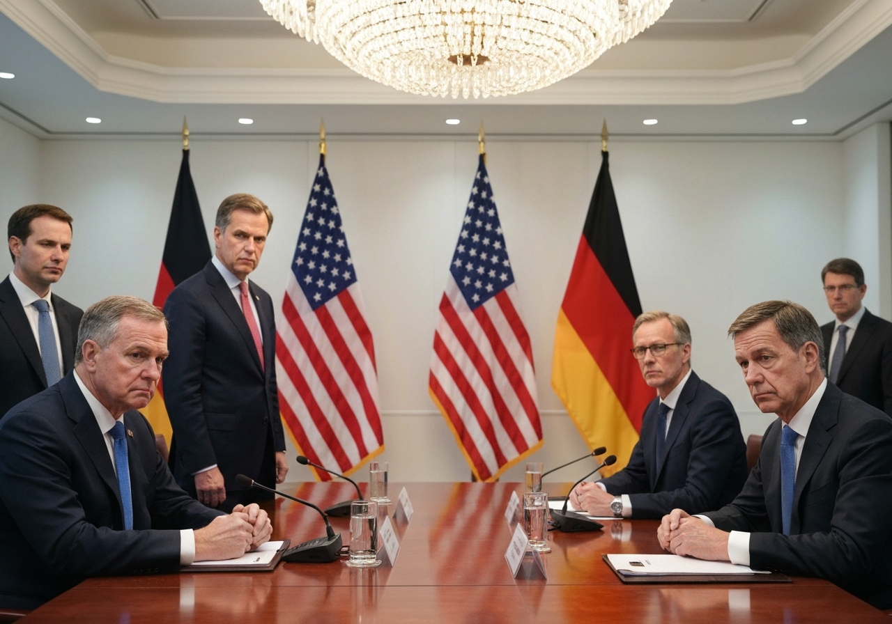 Trump truer med å redusere tropper i Tyskland etter kritikk fra Merz