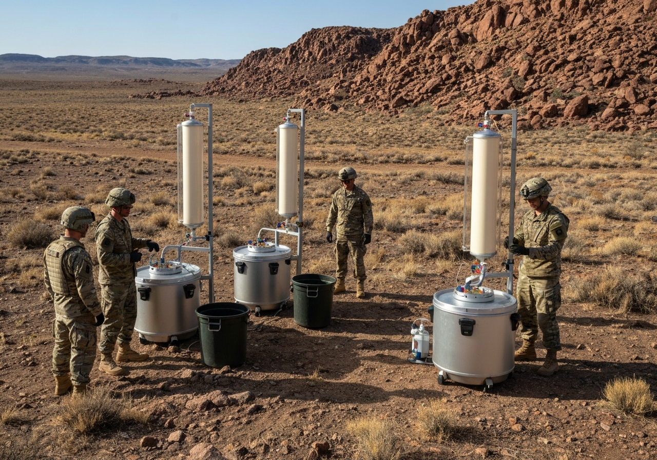 US Army utforsker alternative proteinkilder for feltproviant