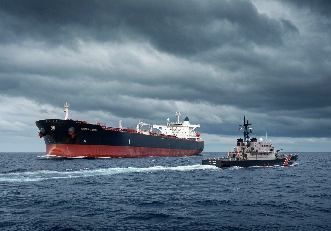 USA beslaglegger oljetanker utenfor Venezuelas kyst