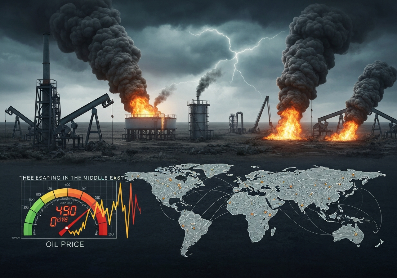 Iran-krigen eskalerer: Økonomiske konsekvenser rammer globalt