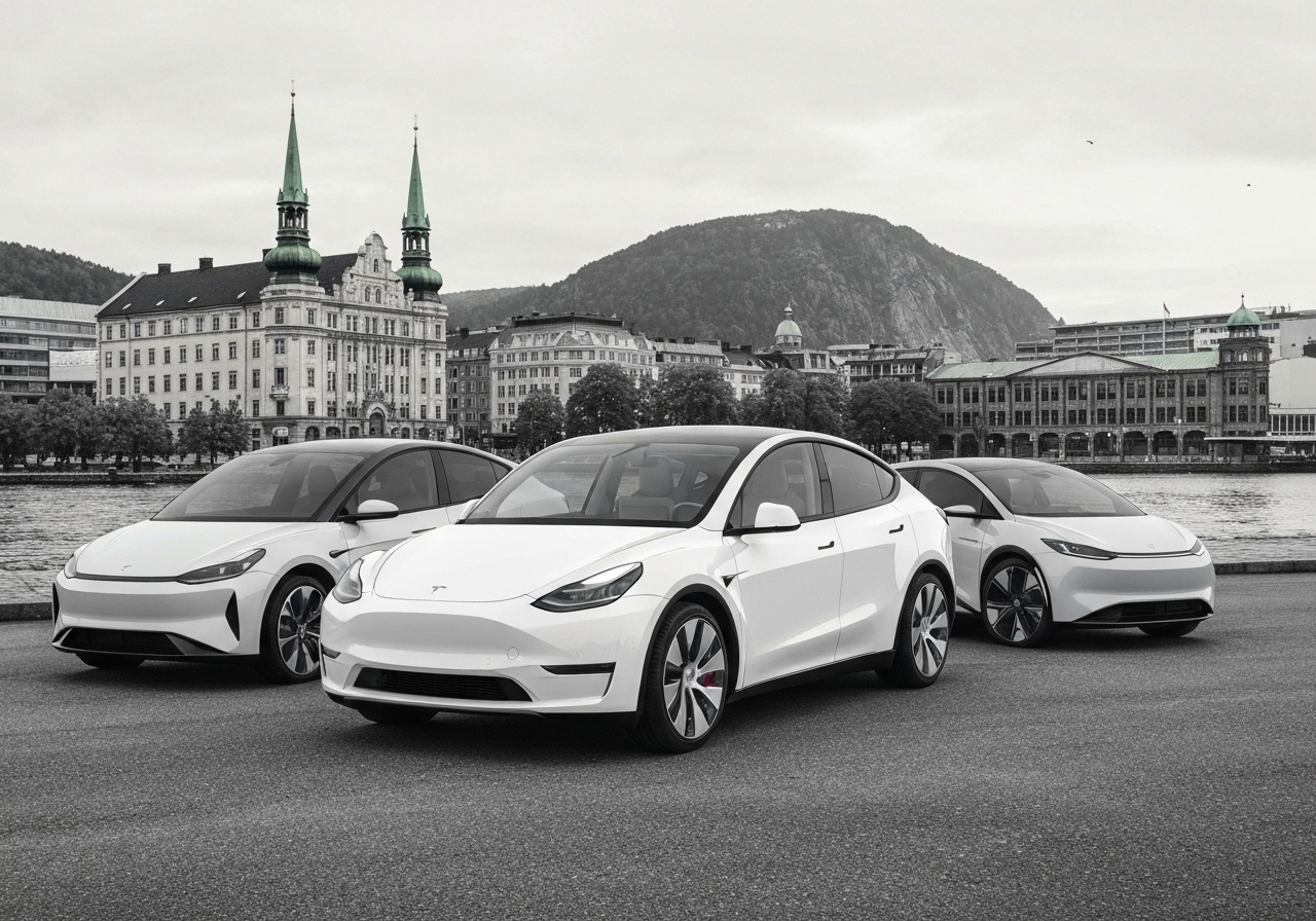 Norge foreslår å utvide elbilavgift til å inkludere massemarkedet Tesla-modeller