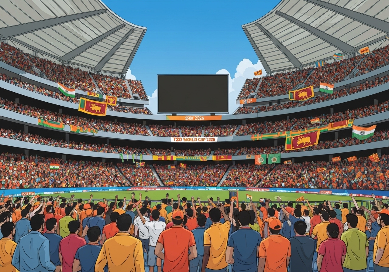 ICC kunngjør T20 World Cup-arenaer i India og Sri Lanka