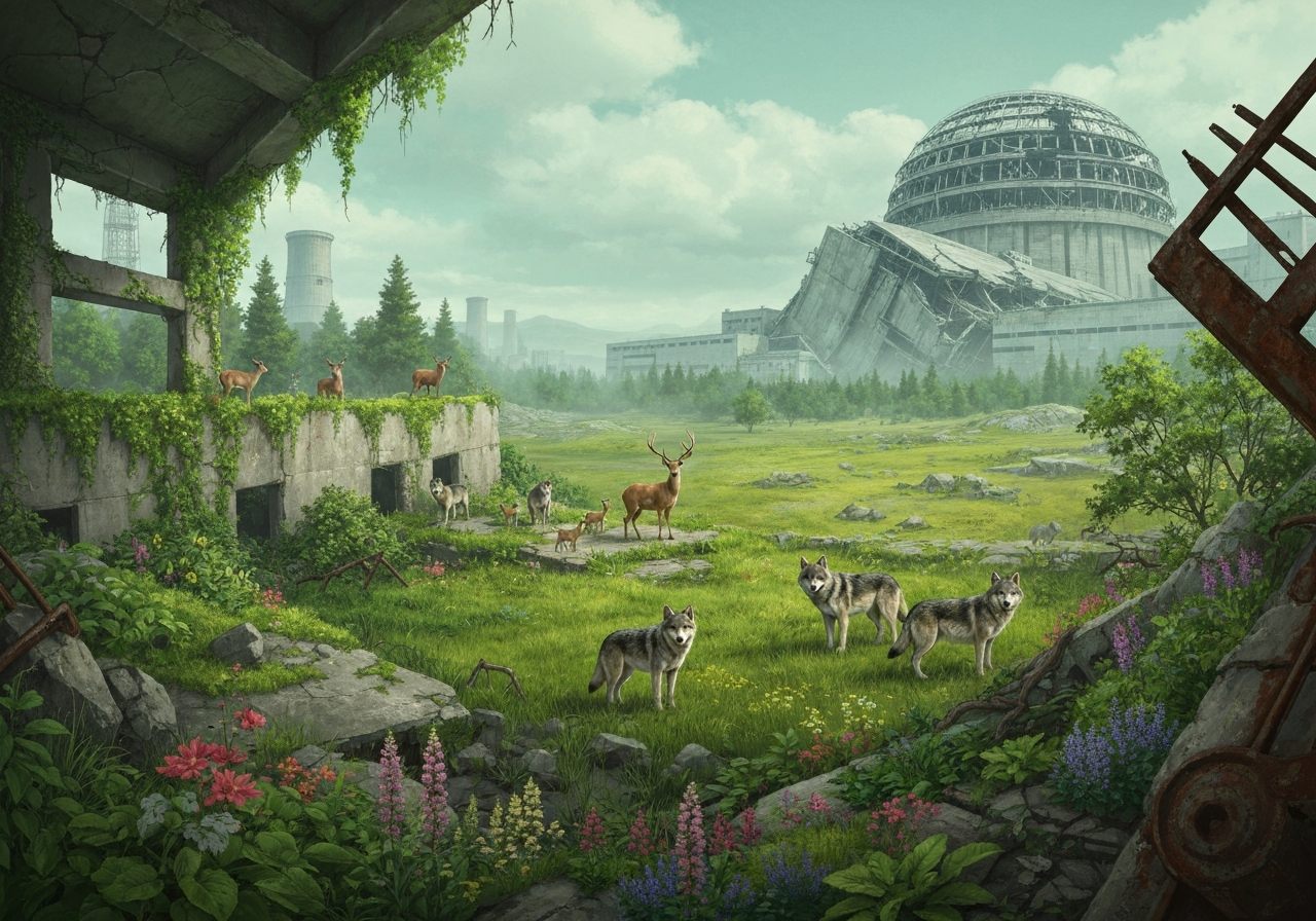 40 år etter Tsjernobyl: Naturen gjenoppretter seg, men utfordringer gjenstår