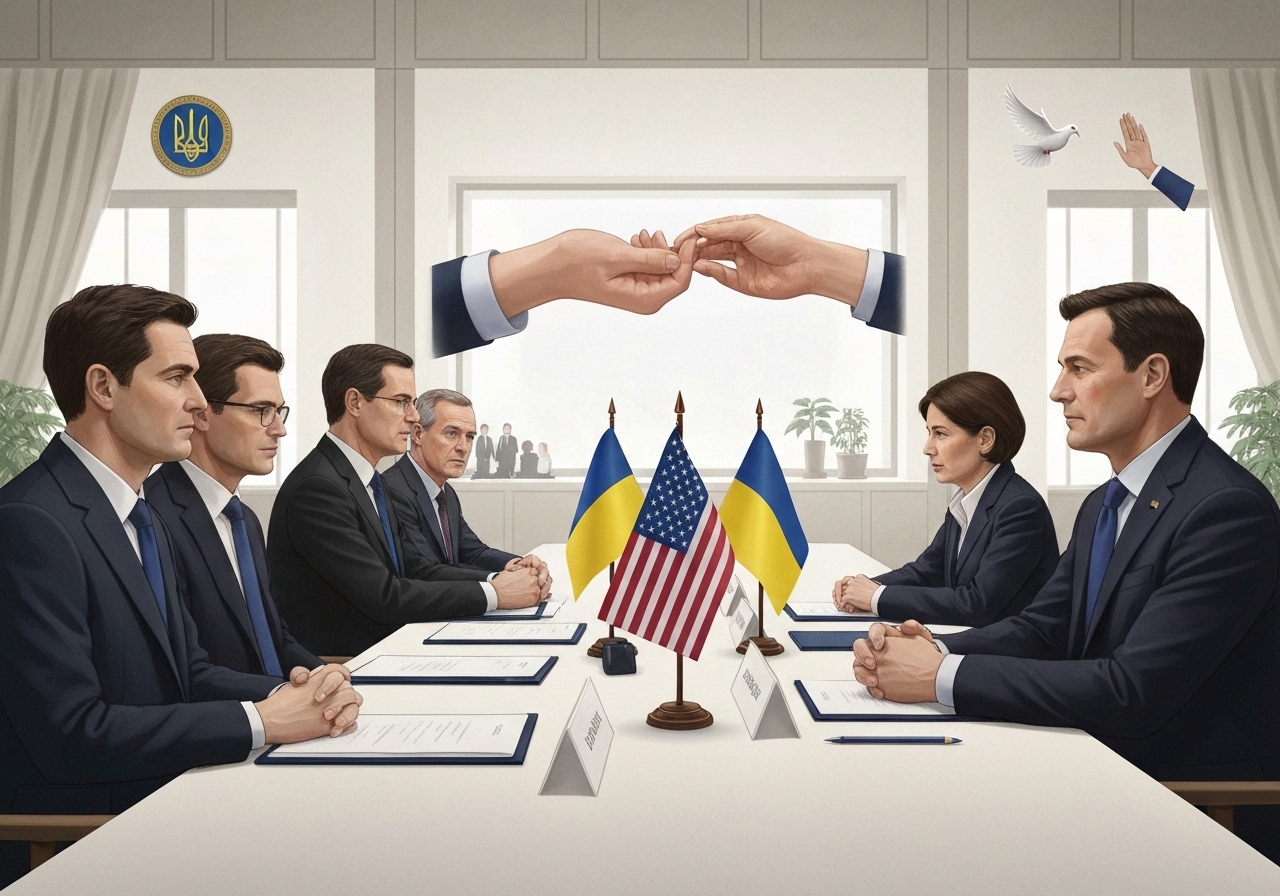 USA og Ukraina nærmer seg enighet om plan for å avslutte Russlands invasjon