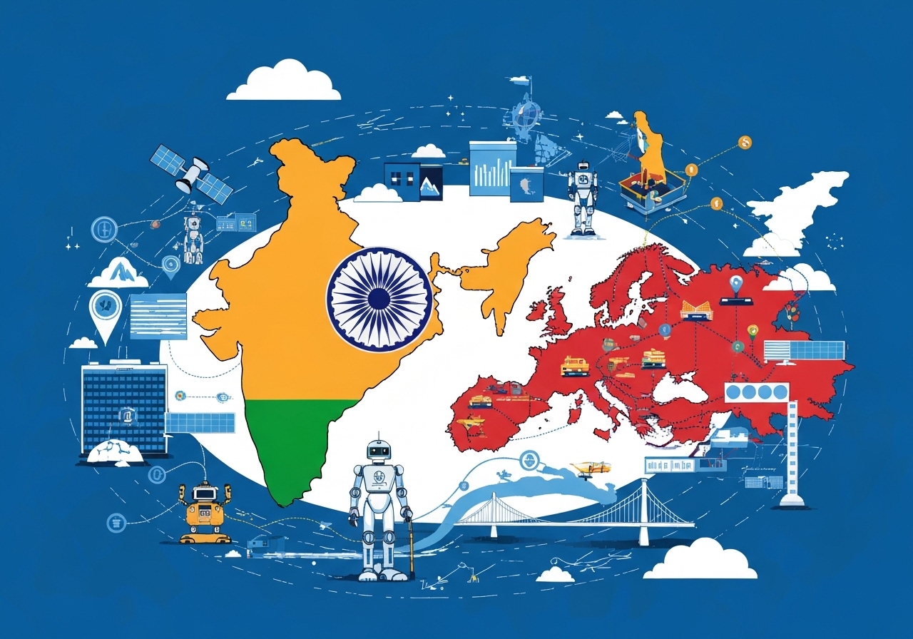 India inngår handelsavtale med fire europeiske nasjoner for 100 milliarder dollar investering over 15 år