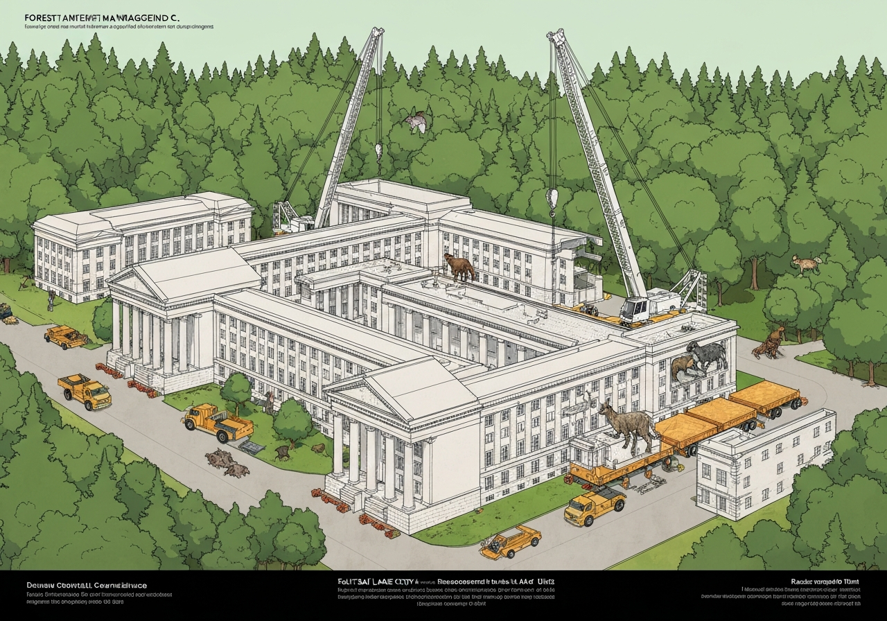 Trump-administrasjonen omstrukturerer U.S. Forest Service