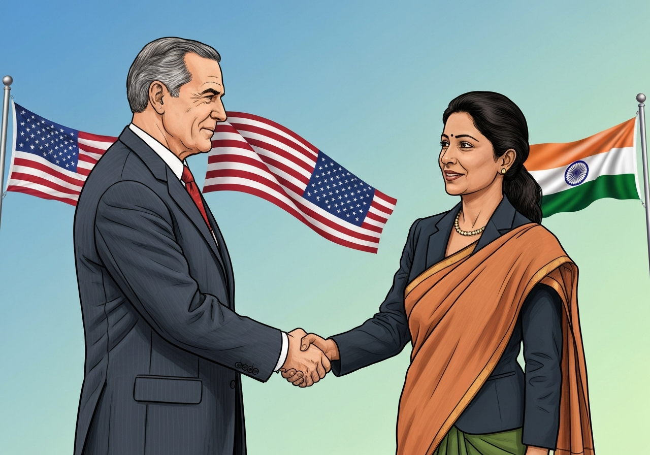 USA og India inngår ny handelsavtale