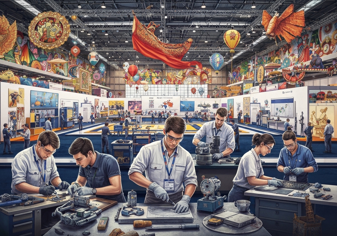 India debuterer med sterk prestasjon i WorldSkills Asia Competition 2025