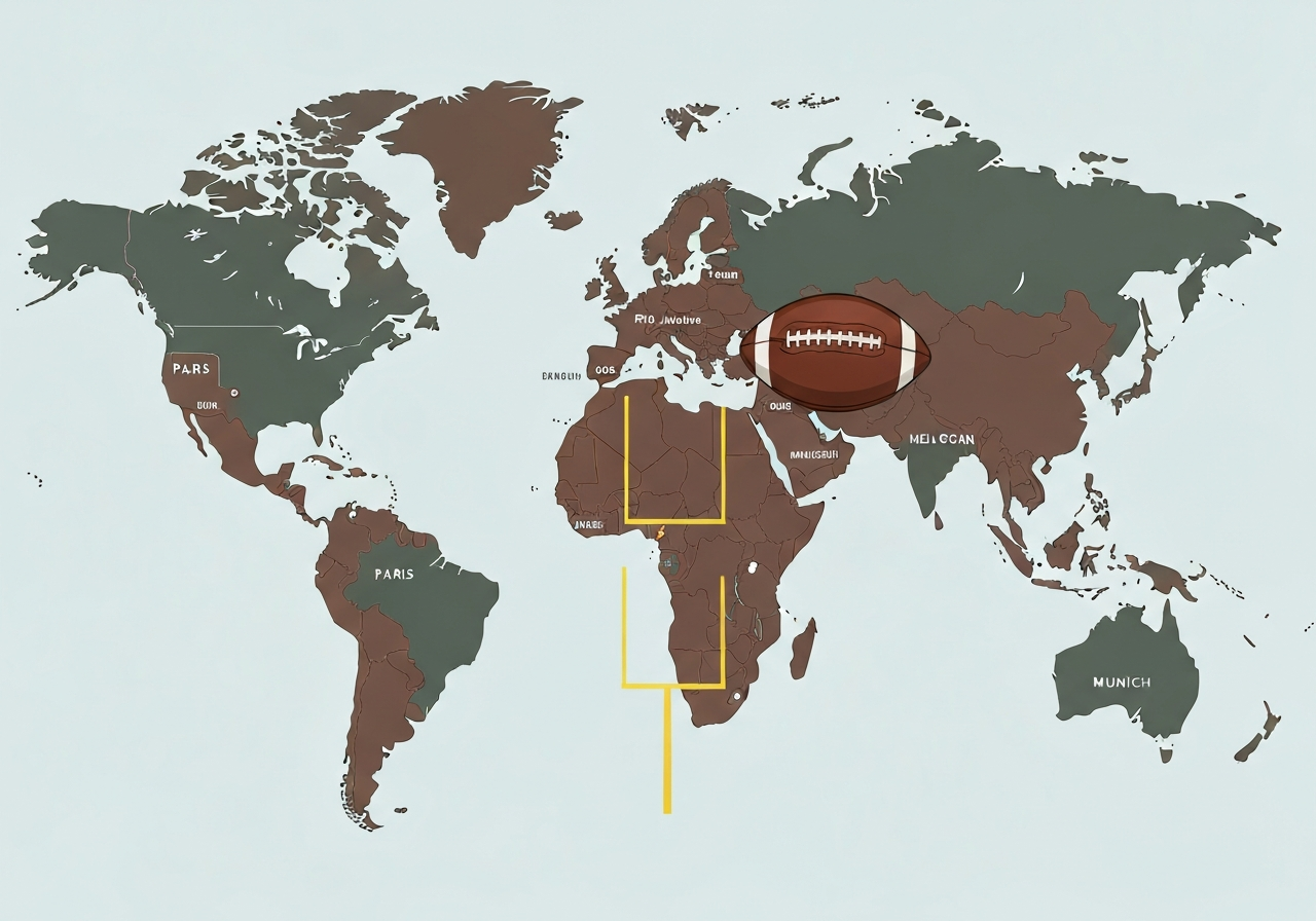 NFL utvider internasjonale kamper i 2026