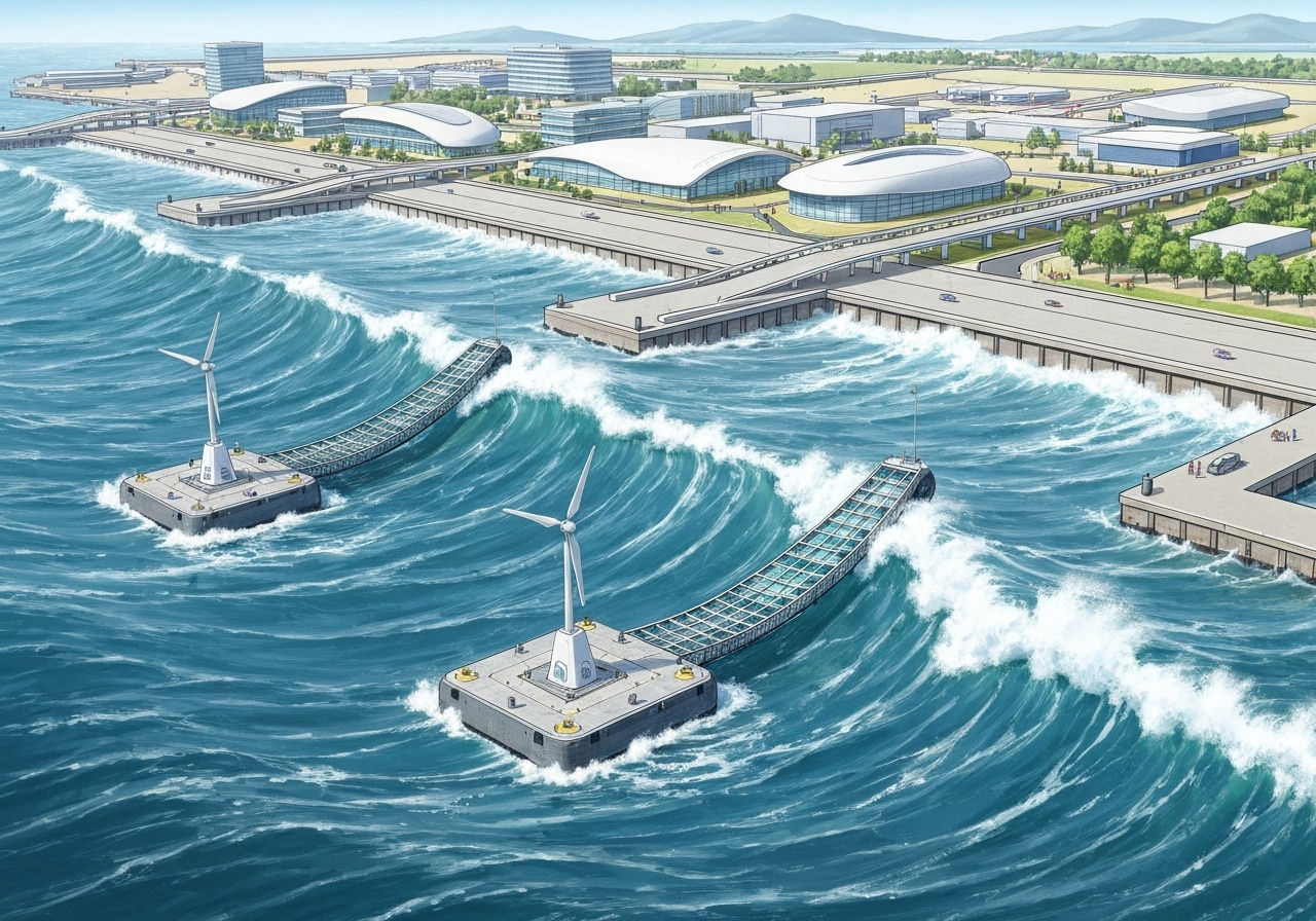 Israelsk oppstartsselskap utnytter bølgekraft til energi i Los Angeles havn