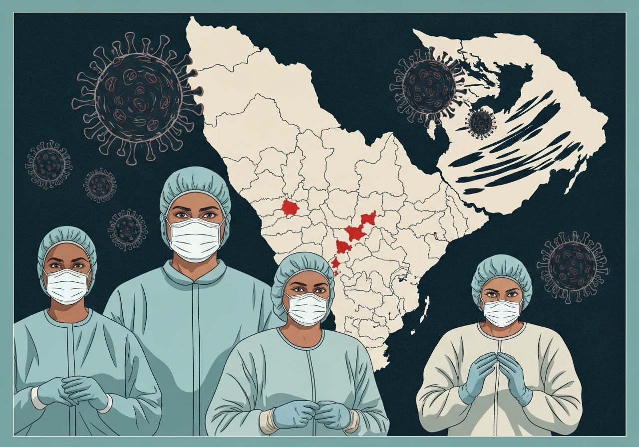 Ebola-utbrudd i Sentral-Afrika eskalerer med over 500 bekreftede tilfeller