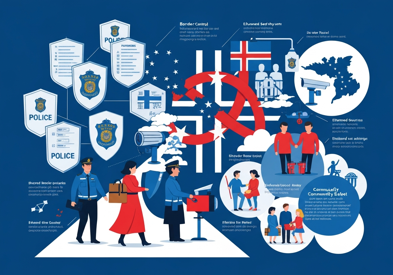 Nordiske land intensiverer samarbeid mot gjengkriminalitet og ulovlig innvandring