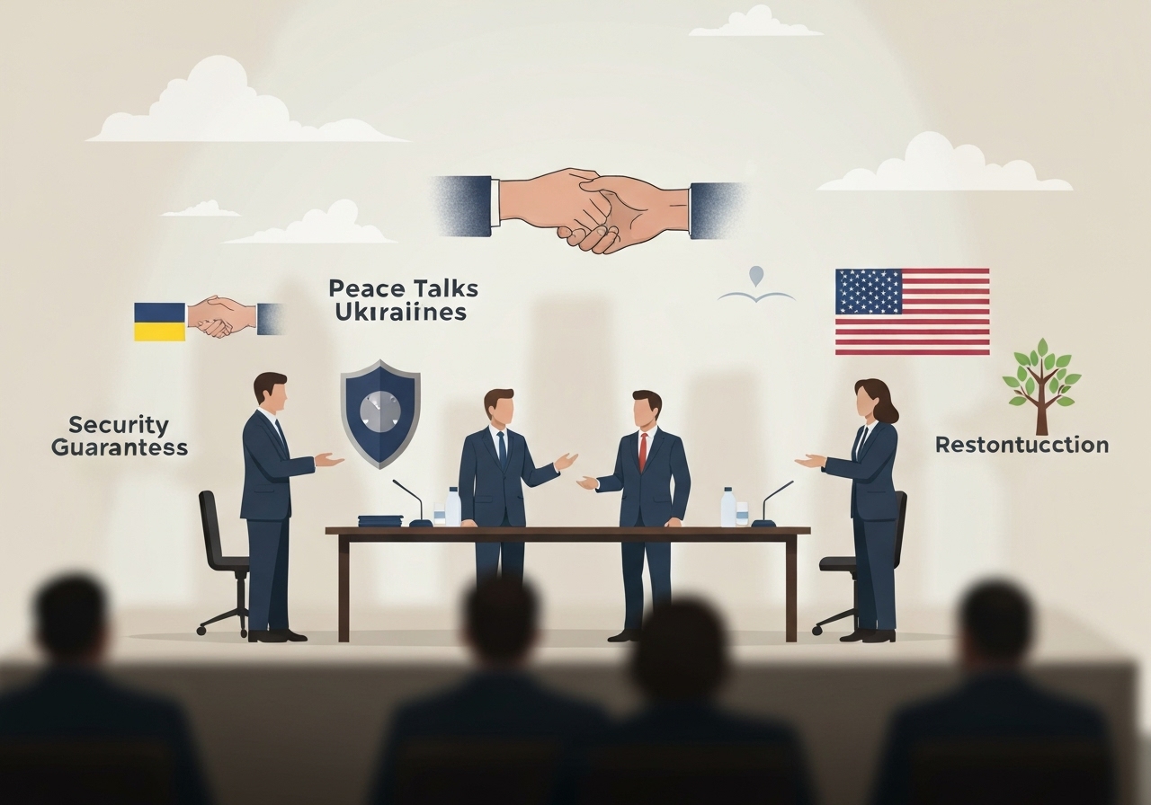 Ukraina sender revidert fredsplan til USA