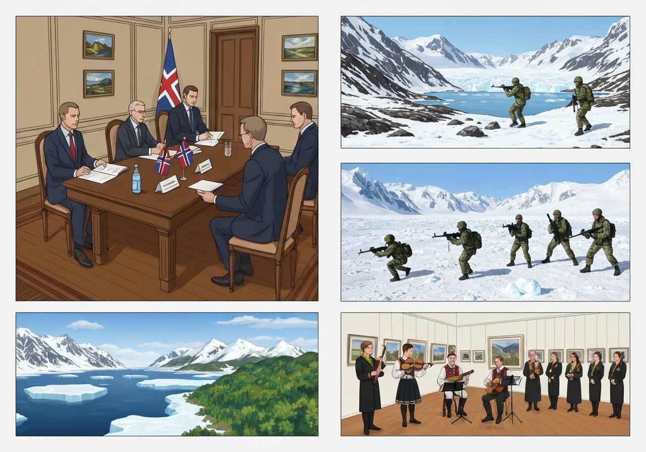 Nordiske land styrker båndene med Grønland etter Trumps trusler