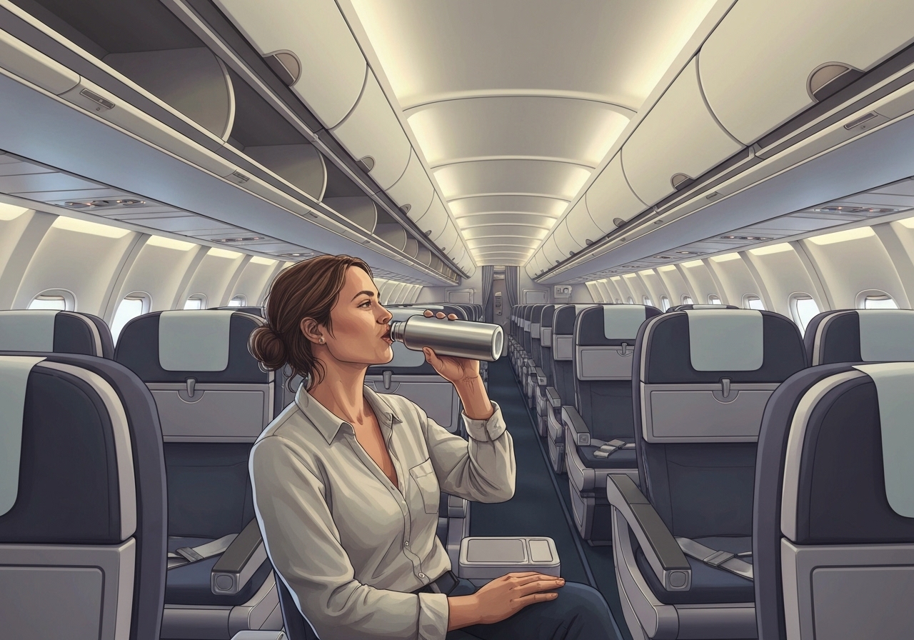 Ny studie avslører varierende kvalitet på drikkevann om bord hos flyselskaper