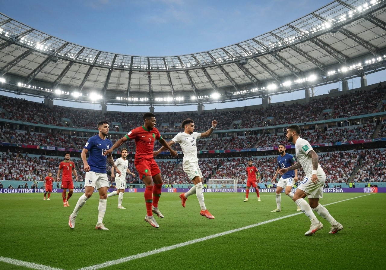Frankrike og Marokko møtes i spennende kvartfinale i VM 2026