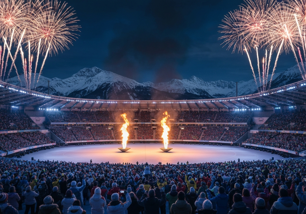 Vinter-OL 2026 åpner midt i geopolitiske og klimatiske spenninger