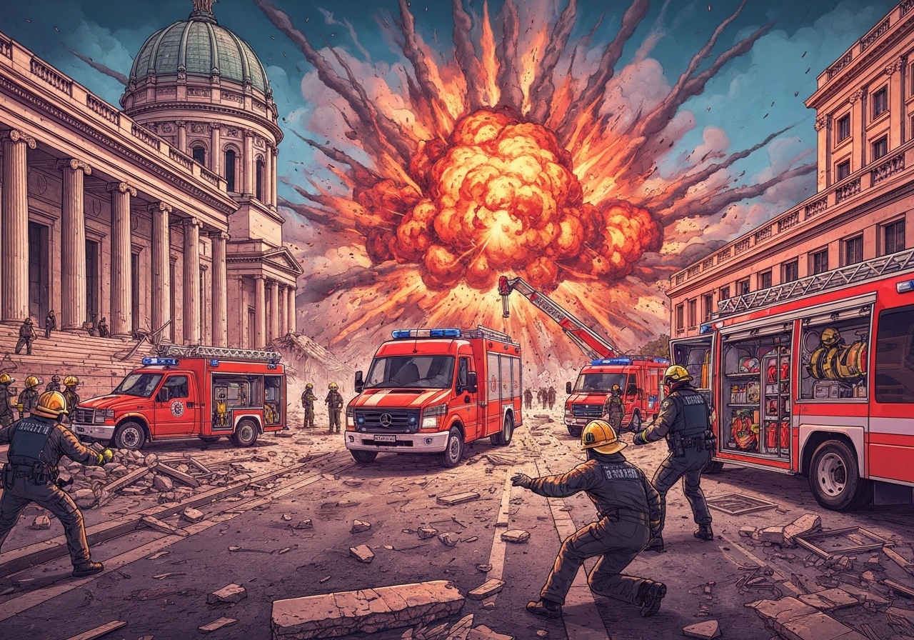 Flere døde i eksplosjon i Delhi