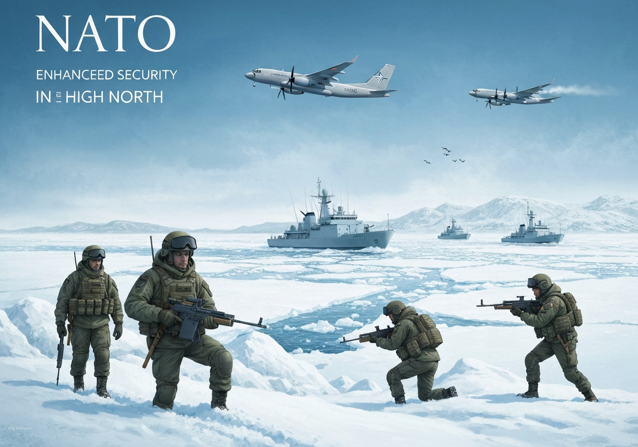 NATO styrker sikkerheten i Arktis og det høye nord
