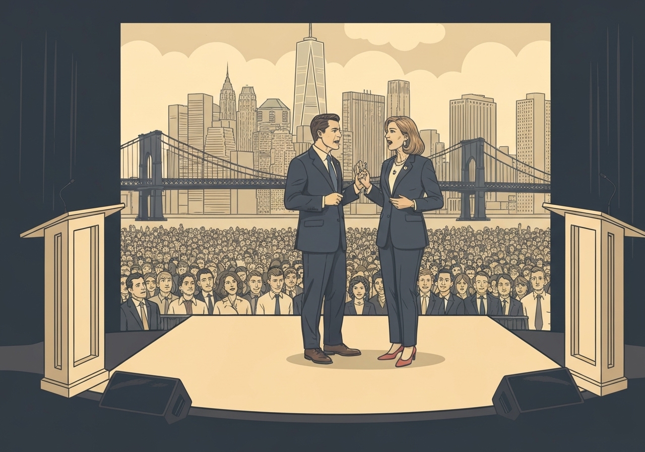 Cuomo nærmer seg Mamdani i New Yorks borgermestervalg