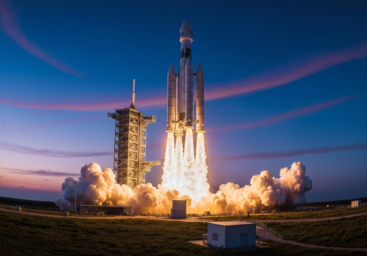 Arianespace klar for første oppskyting av Ariane 64 med Amazon Leo-satellitter