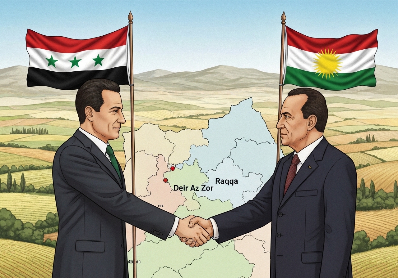 Syria og SDF inngår våpenhvile etter intense kamper