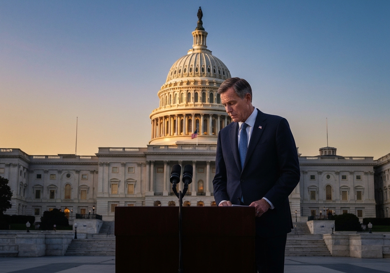 Marjorie Taylor Greene kunngjør avgang fra Kongressen etter konflikt med Trump