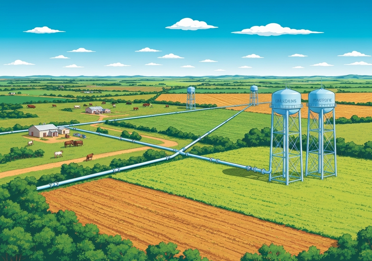 Texas investerer 20 milliarder dollar i vanninfrastruktur