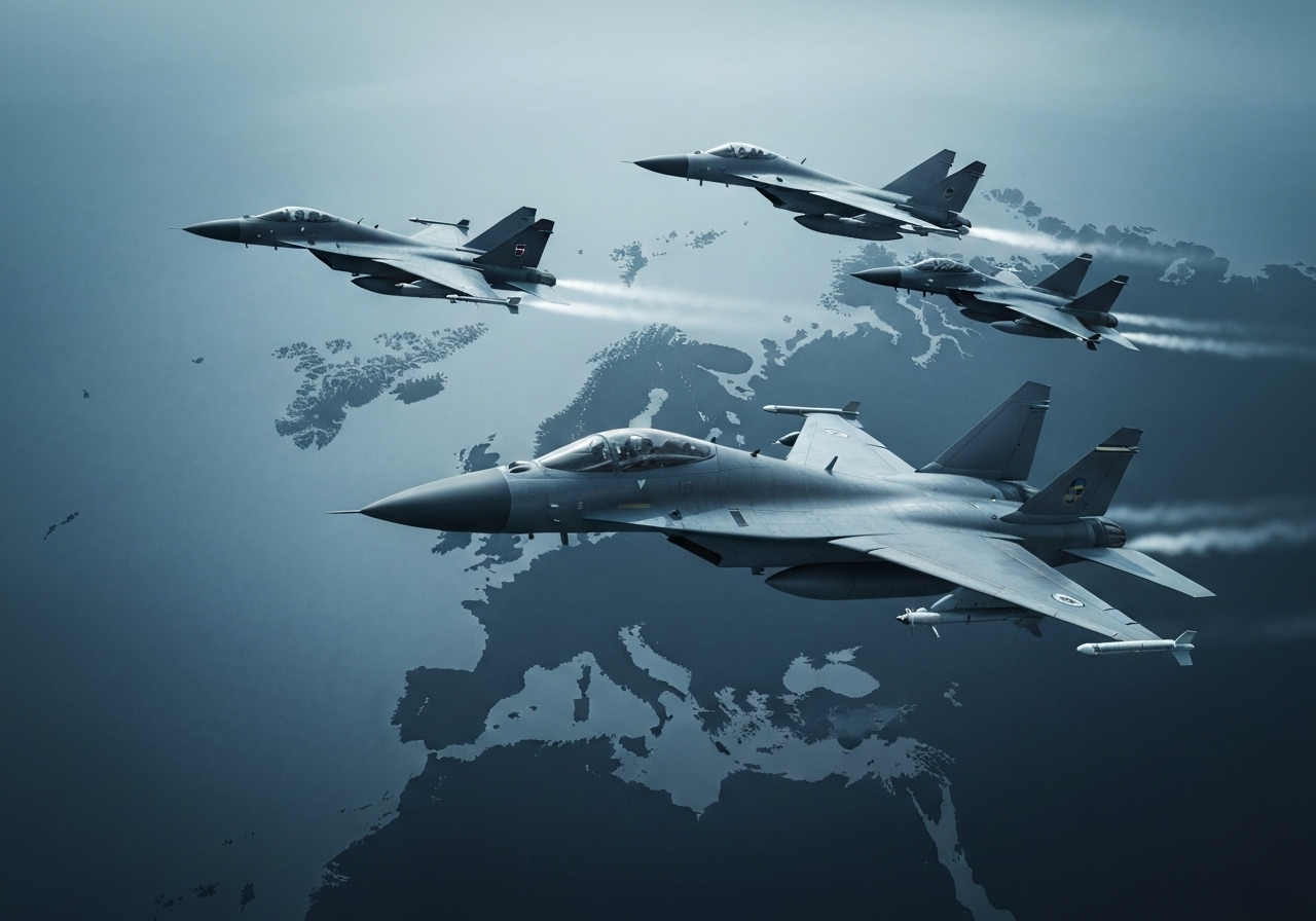 Norden samler luftforsvaret under én kommando