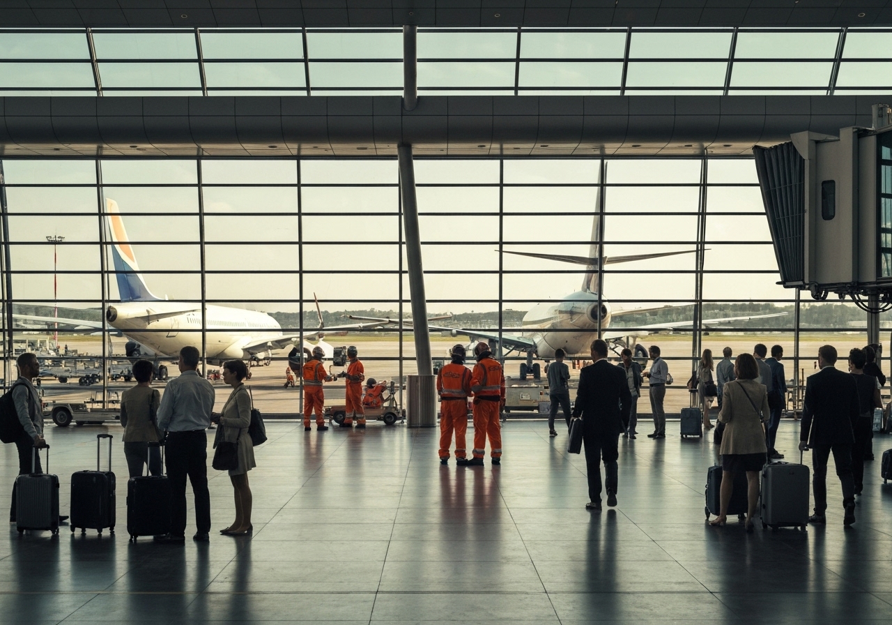 Alle fly innstilt i Hellas grunnet tekniske problemer