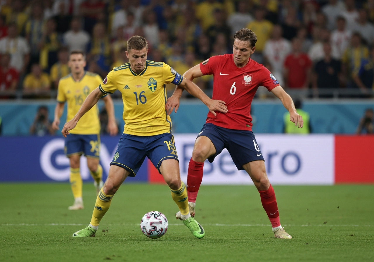 Sverige møter Polen i playoff-finale etter imponerende snuoperasjon