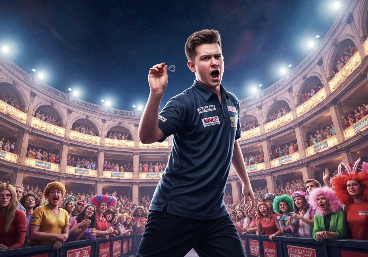 Dartsdrama på Ally Pally: Luke Littler forsvarer tittelen