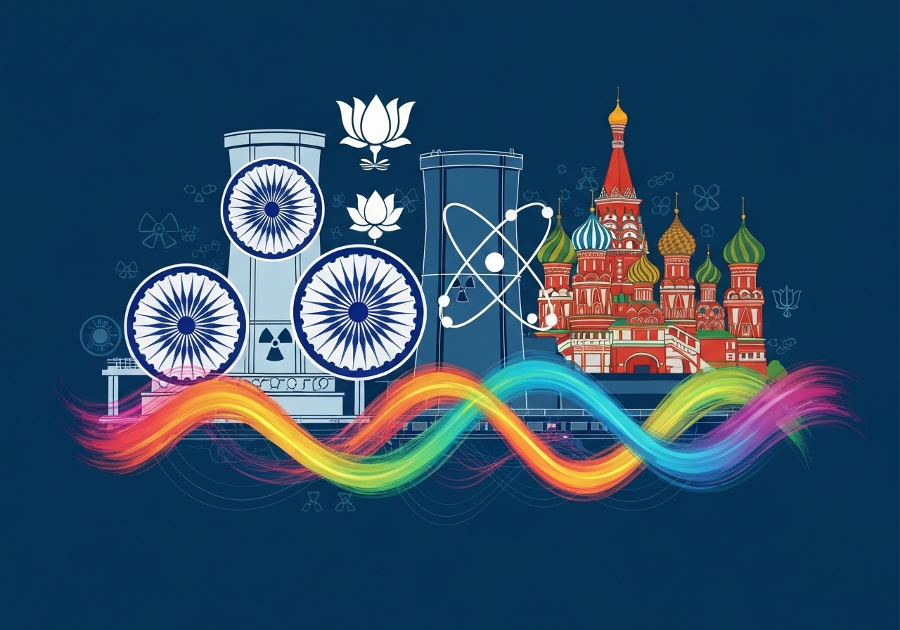 India og Russland styrker samarbeid innen sivil atomenergi