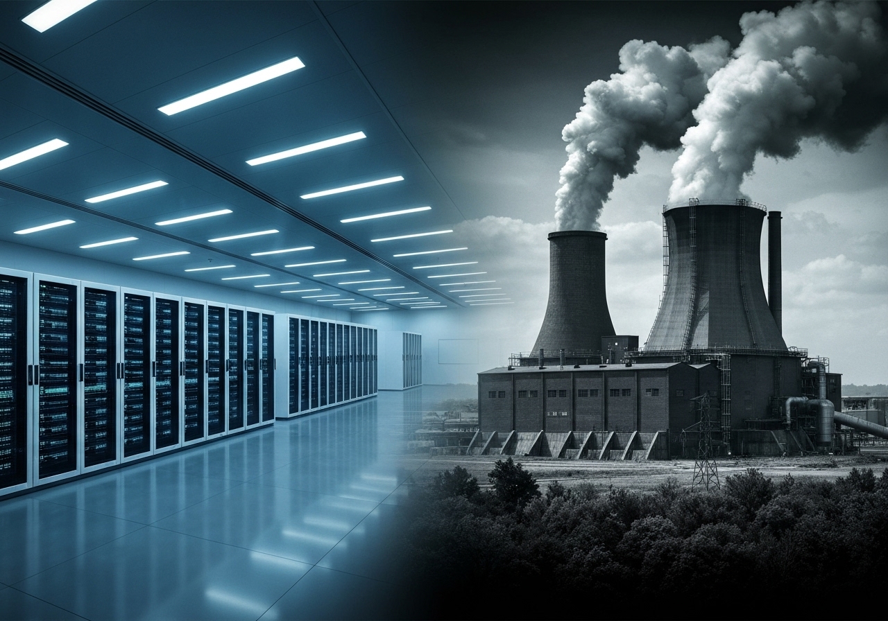 Økende energibehov fra datasentre fører til økt kullbruk i USA