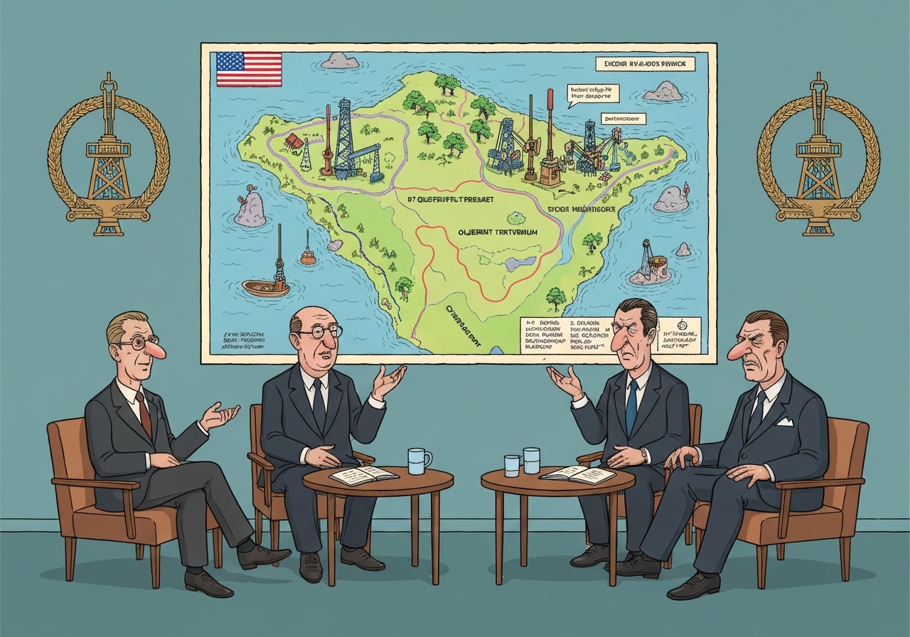 Venezuela fordømmer Guyanas oljeauksjon som alvorlig brudd